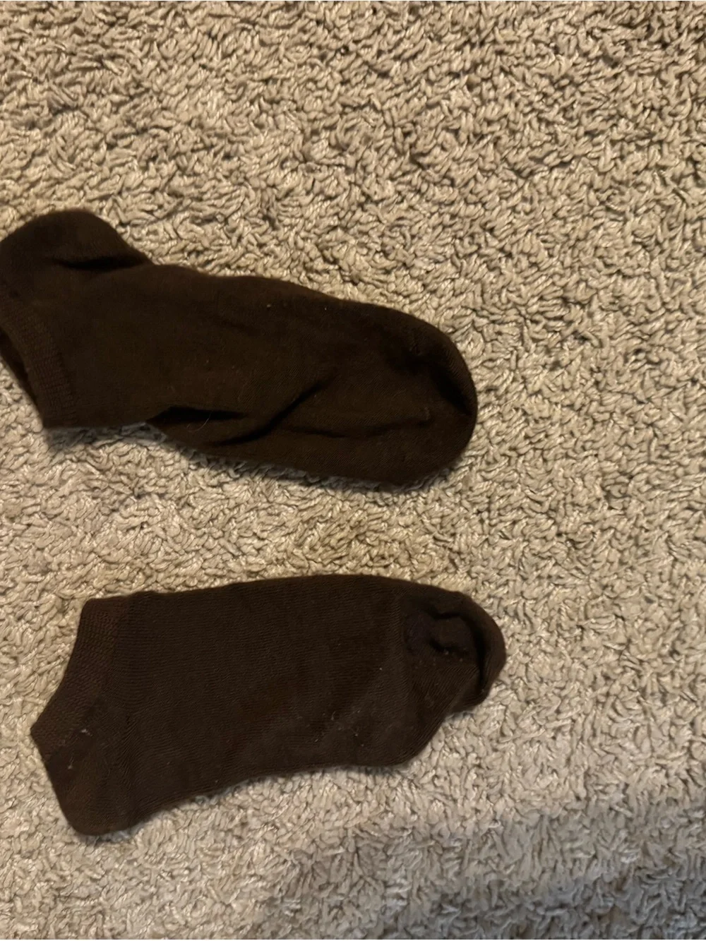Women’s Brown Crew Socks Size 7–8 Soft Casual Everyday Socks
